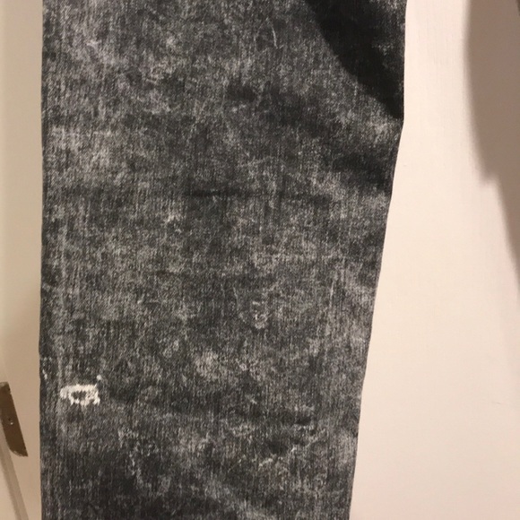 Gray / black marbled jeans - Picture 4 of 4